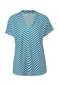 s.Oliver BLACK LABEL T-shirt print - blau
