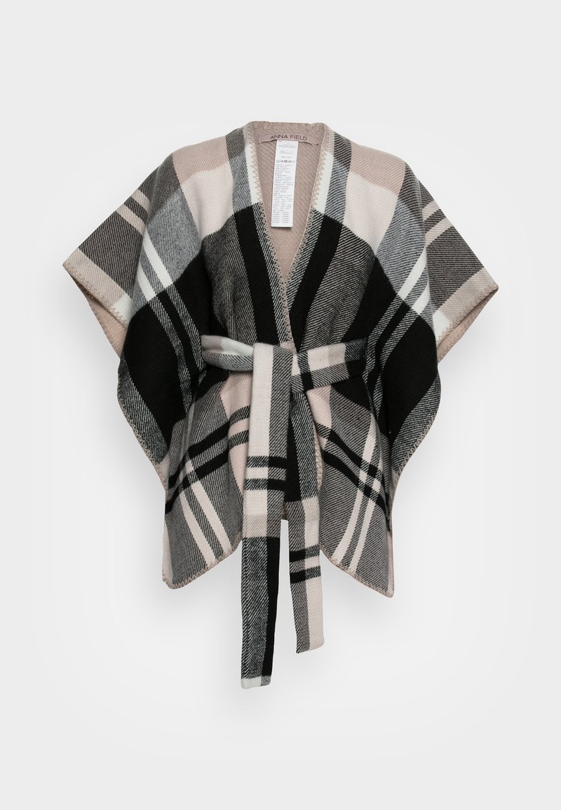 Anna Field - Cape - black/white, Vergrößern