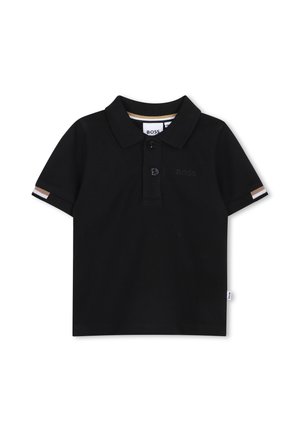BOSS Kidswear, POLO MANCHES COURTES - Polo - black