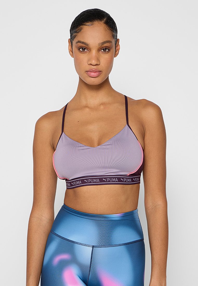 Puma Sport-bh met light support paars Puma Sport-bh met light support paars