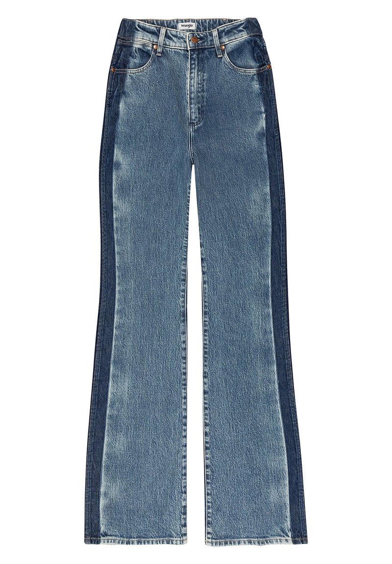 Wrangler Bootcut jeans blauw denim/bluedenim Wrangler Bootcut jeans blauw denim/bluedenim