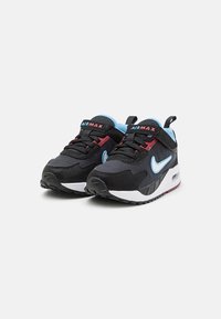 Nike Sportswear AIR MAX SOLO - Sneakers - black/white/university blue/team red
