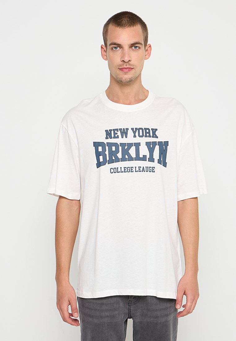 DeFacto T-shirt print crème