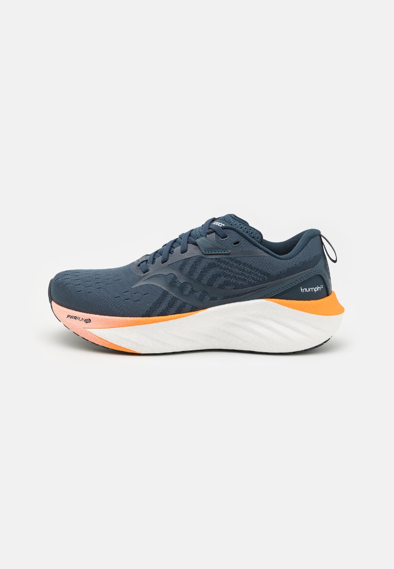 Saucony TRIUMPH 22 - Bėgimo batai plentui - dusk/peel