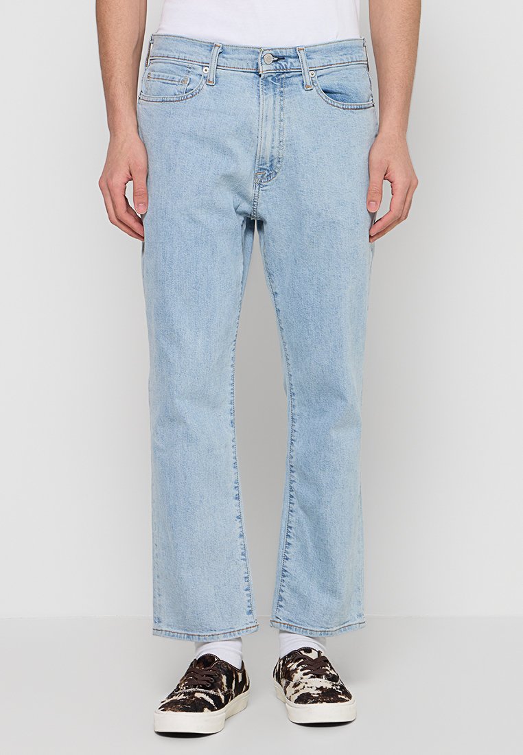 Abercrombie & Fitch Straight leg jeans lichtblauw Abercrombie & Fitch Straight leg jeans lichtblauw