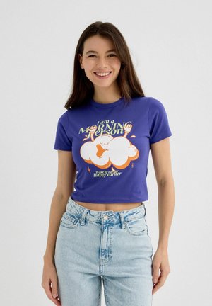 INSIDE Camiseta estampada - azul