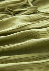 Next FRONT TEXTURED SHORT SLEEVE REGULAR FIT - Blúz - green