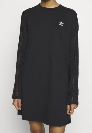 Žerzejové šaty - black