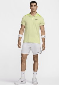 Nike Performance Polo - life lime cyber black