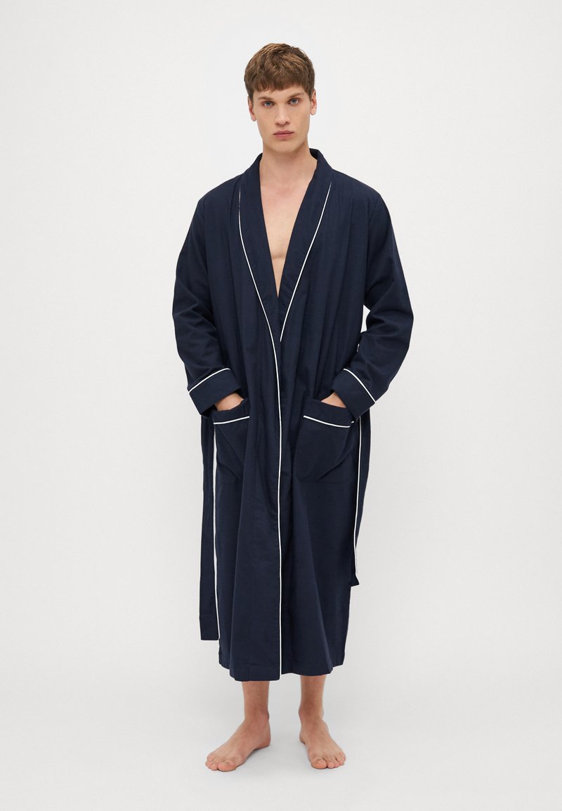 slim fit dress slacks Men's Silk Dressing Gown main image 1