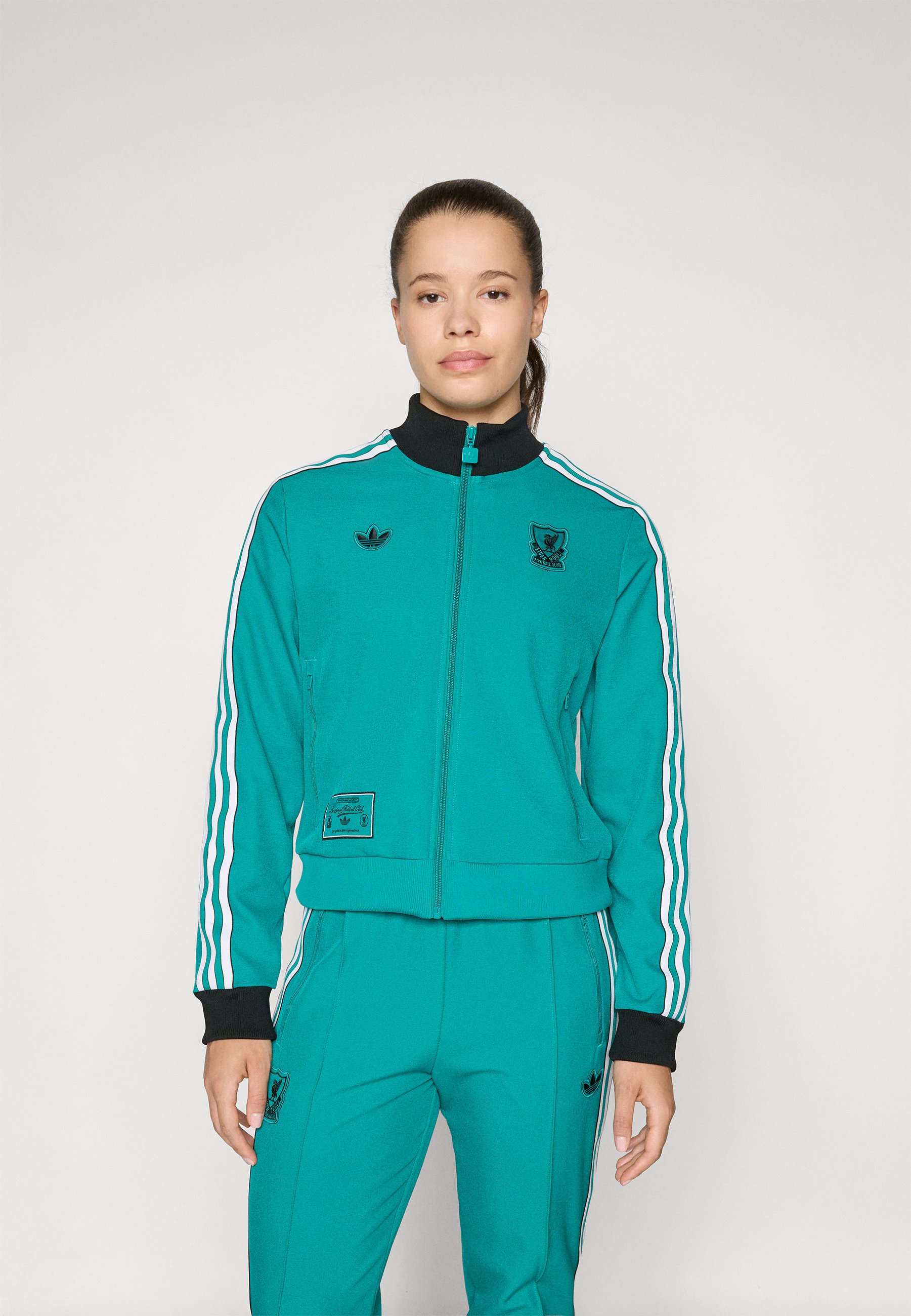 adidas Originals LIVERPOOL FC TRACK TOP - Club wear - sea