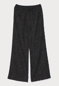 JENNA TROUSER - Auduma bikses - black