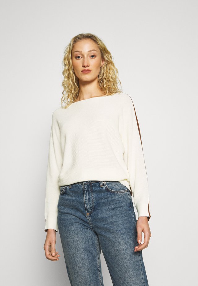 Strikkegenser - off white