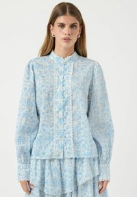 YAS HEMD YASVIPS - Skjortebluse - clear sky