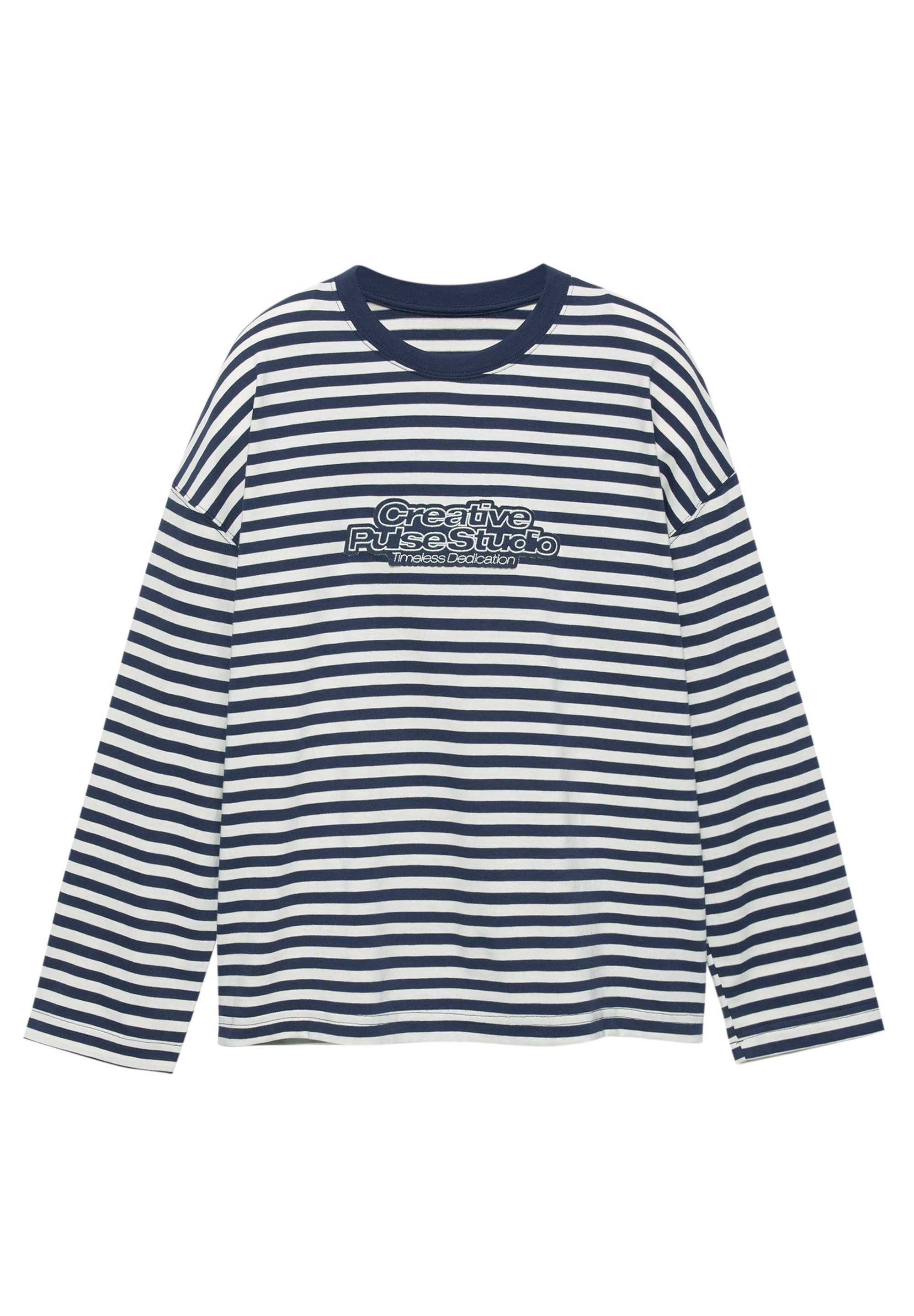 Striped long sleeve shirt