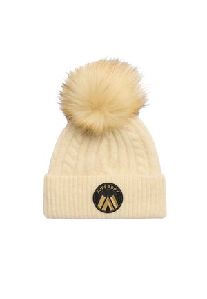 CABLE LUXE  - Bonnet - oatmeal white