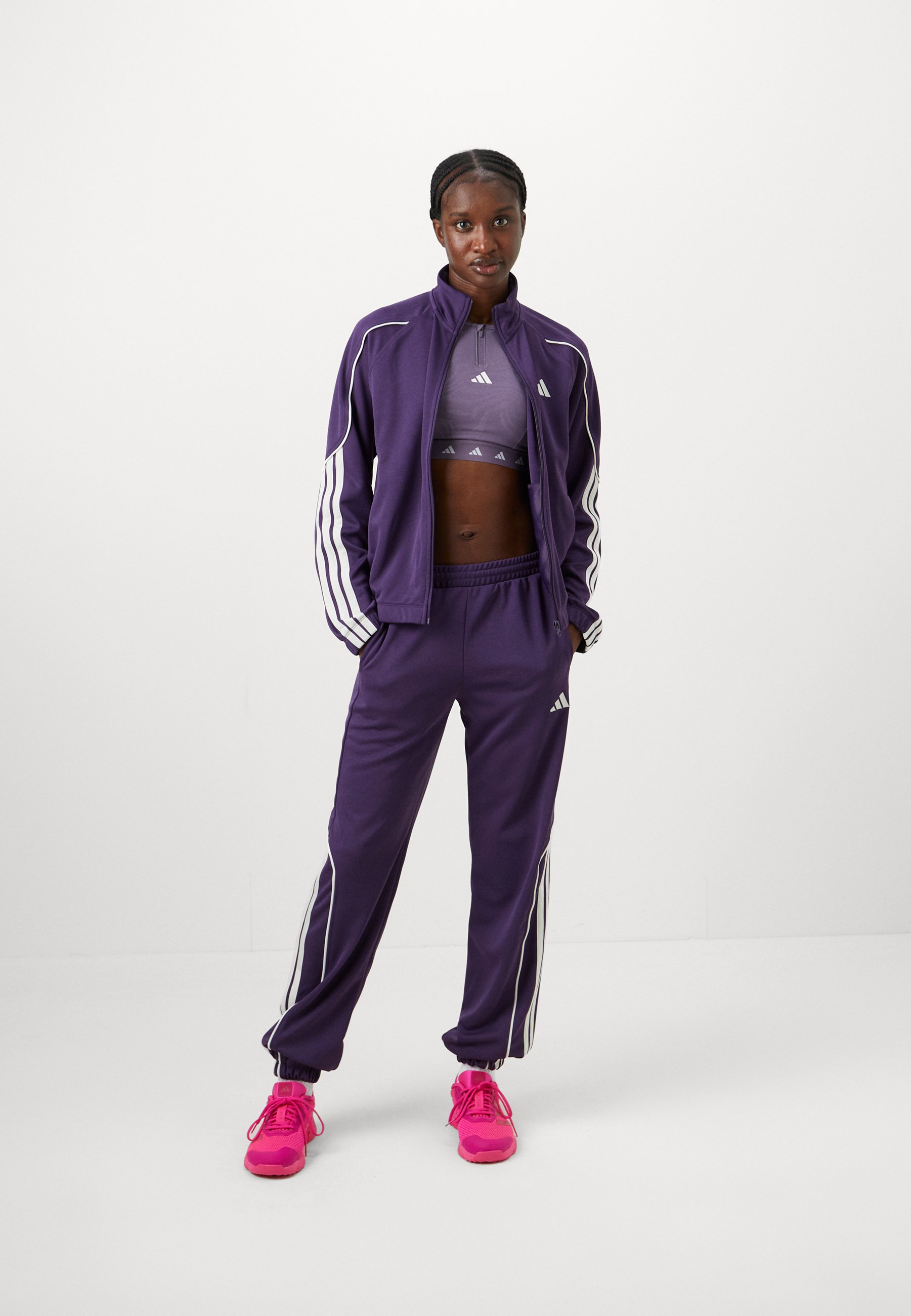 adidas mauve tracksuit