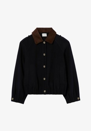 Claudie Pierlot, WOVEN JACKET - Chaqueta fina - marine