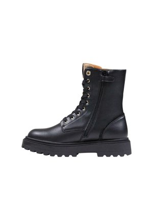 Stivaletti con plateau - black