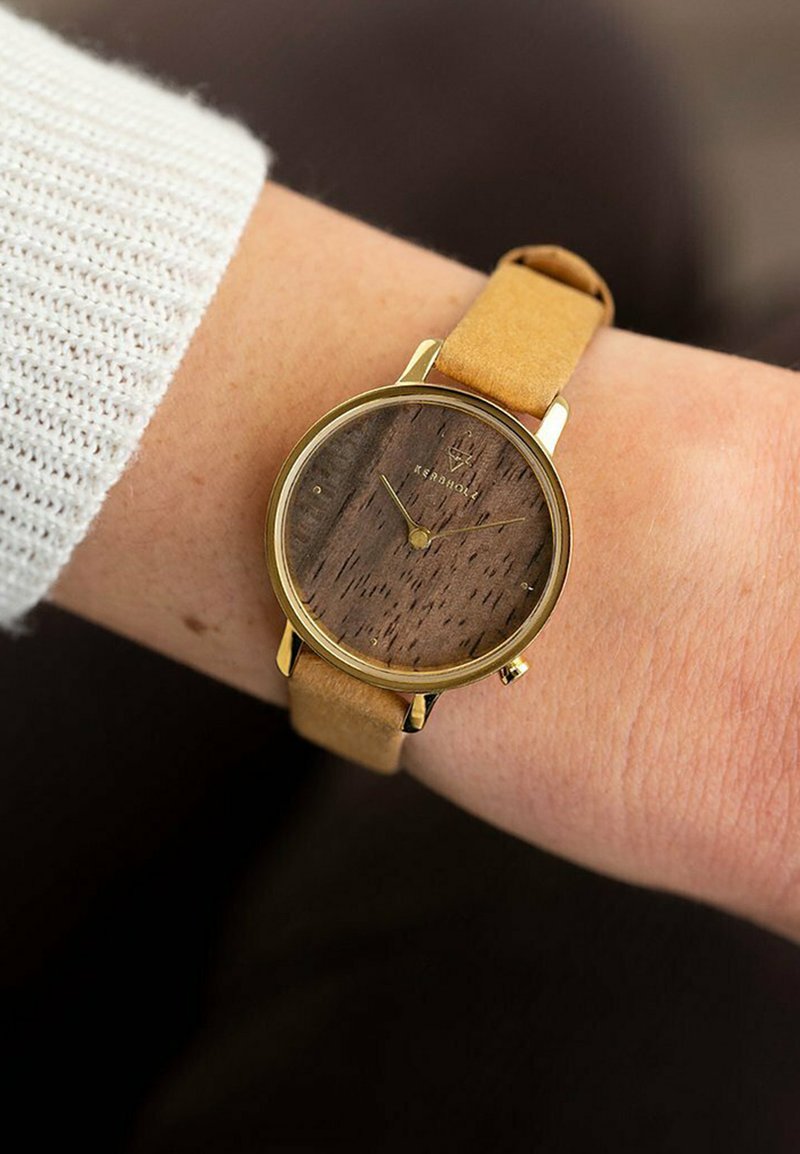 Kerbholz ANALOG QUARZ - Montre - gelb
