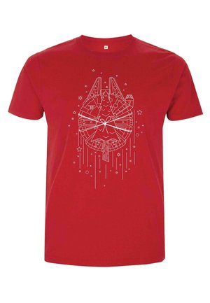 STAR WARS: CLASSIC CHRISTMAS LINE ART - T-shirt z nadrukiem