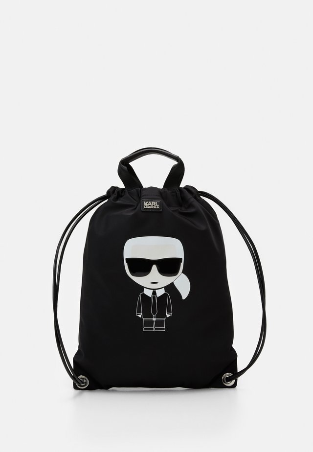 IKONIK FLAT BACKPACK UNISEX - Tagesrucksack - black