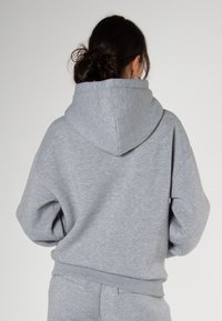 Love Scars BASIC ZIP HOODIE UNISEX - Vetoketjullinen college - grey melange