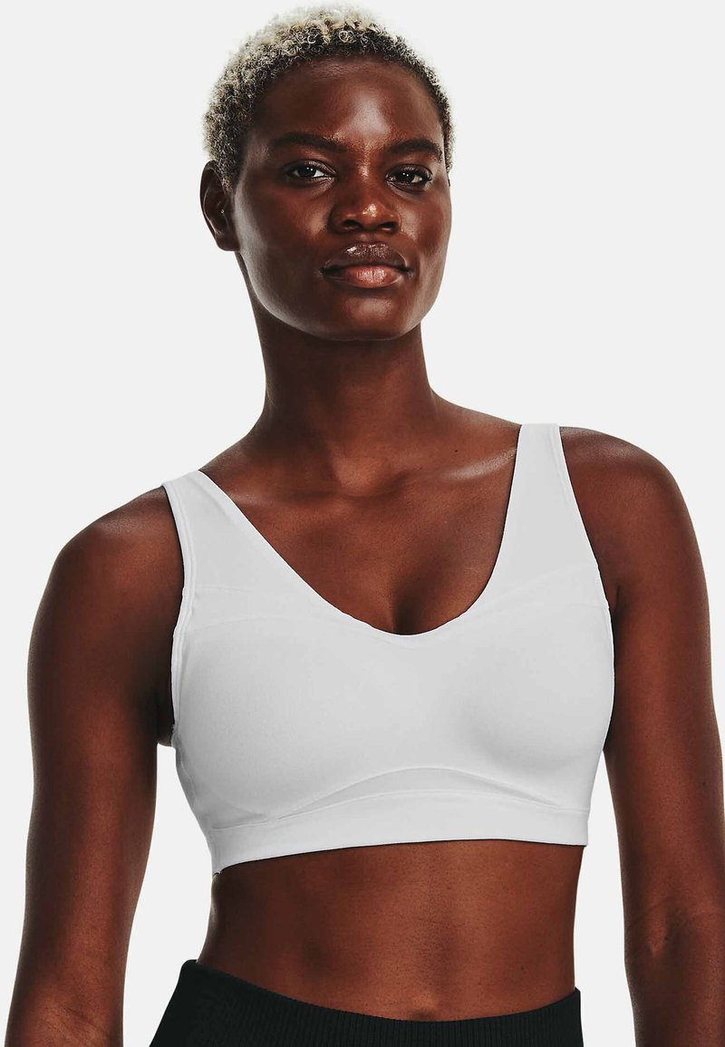 Under Armour - SMARTFORM EVOLUTION - Reggiseno sportivo con sostegno medio - white, Ingrandire