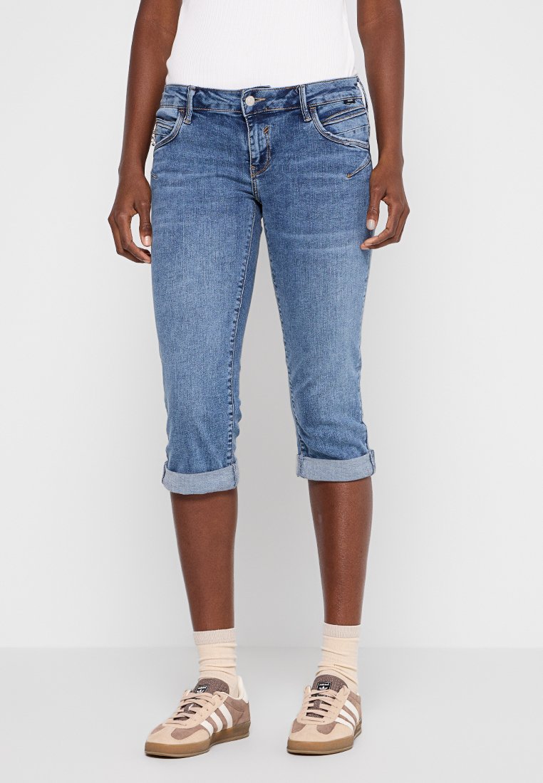 mavi Jeansshort lichtblauw denim