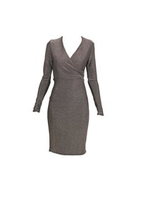 TONI WARP MINI - Koktel haljina / svečana haljina - silver-coloured