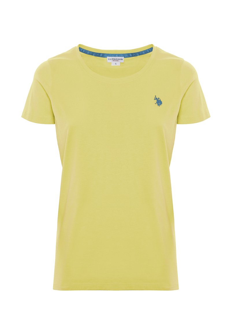 U.S. Polo Assn. T-shirt basic geel