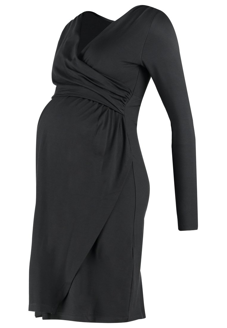 Queen Mum Jerseyjurk donkergrijs