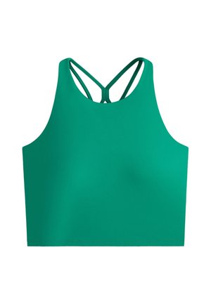 OYSHO, COMFORTLUX STRAP TANK TOP CUPS - Top - mottled green