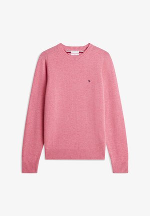 Tommy Hilfiger, LAMBSWOOL CREW NECK - Maglione - synthetic blush heather