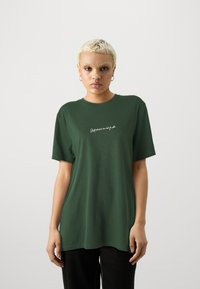 Quiksilver RUSHED LOGO DNA - Tričko s potlačou - forest