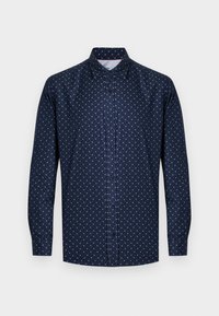 JJMATHEO DETAIL PRINT SHIRT  - Πουκάμισο - navy blazer