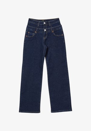 Calliope FASCIA DOPPIA - Jean droit - blu