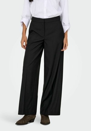 WEIT SCHNITT - Pantalon classique - black