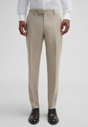 MELWIN - Stoffhose - beige