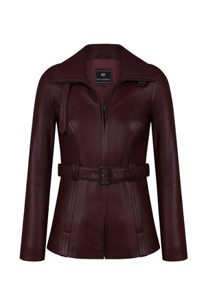 CLASSIC CUT  - Leren jas - bordeaux