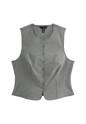 New Look BUTTON - Blouse - black pattern
