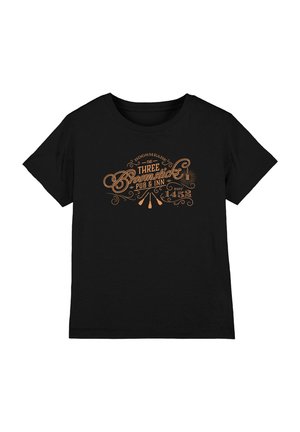 Cotton Soul, HARRY POTTER THREE BROOMSTICKS UNISEX - Print T-shirt - black