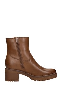 SUB55 KHATY - Platform ankle boots - cognac