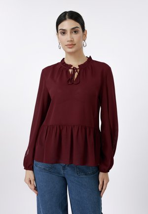 Blusa - burgundy