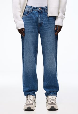 Bershka, STRAIGHT-LEG - JEANS - Jeans Straight Leg - dark blue