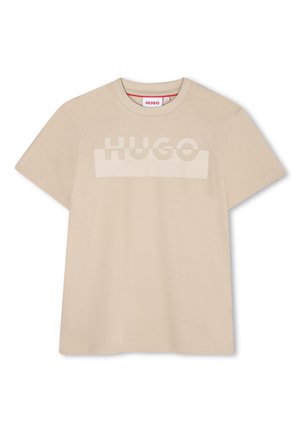 MANCHES COURTES - Print T-shirt - sand