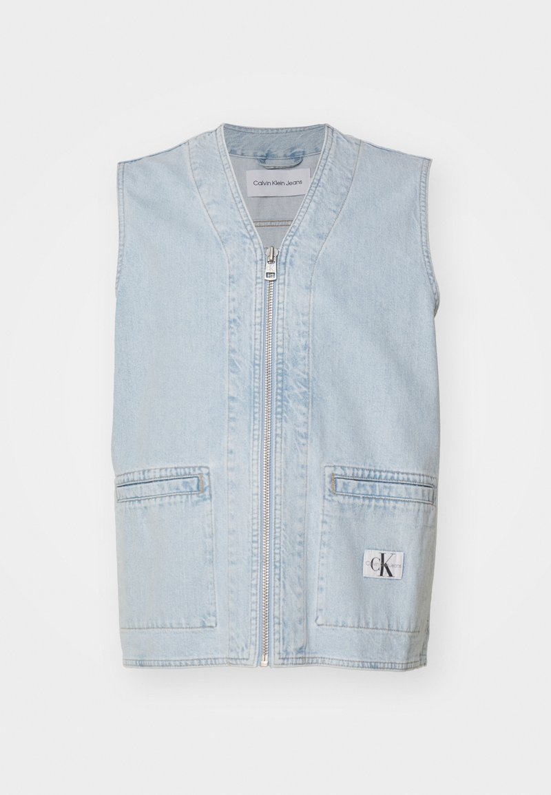 Calvin Klein Jeans Bodywarmer lichtblauw denim Calvin Klein Jeans Bodywarmer lichtblauw denim