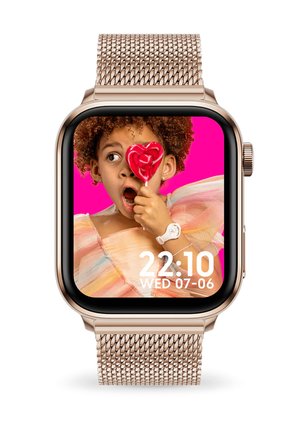MILANESE AMOLED - Smartwatch - rose goldcoloured