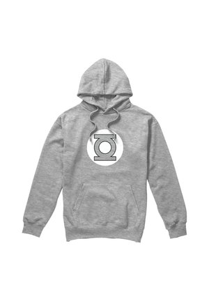 Warner Brothers, DC GREEN LANTERN LOGO - Kapuzenpullover - mottled light grey