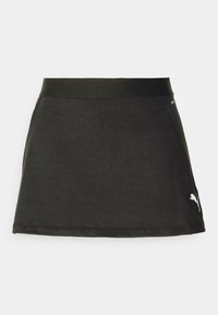 TEAMGOAL SKIRT - Falda acampanada - black/white